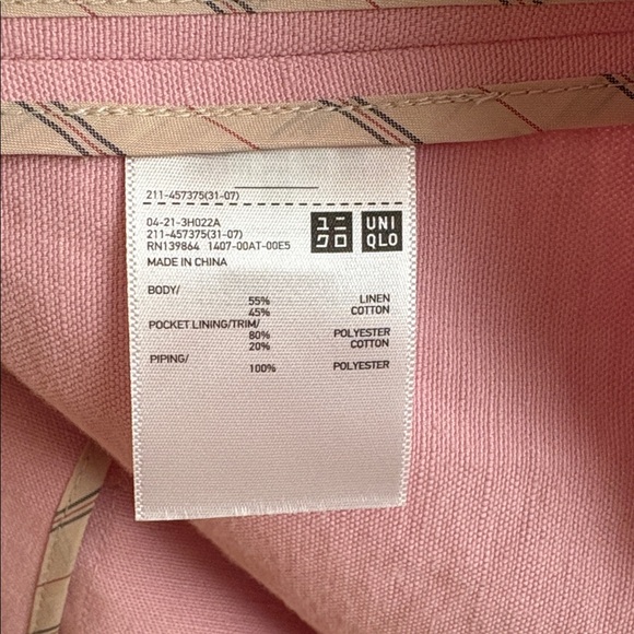 Uniqlo x Ines de La Fressange Light Pink Blazer - Picture 11 of 12